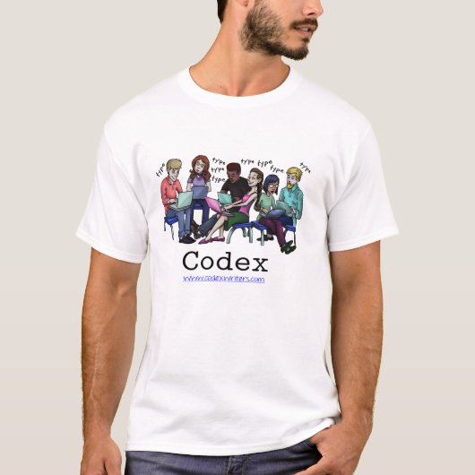 Kodex typetypetype T-Stück T-Shirt (Vorderseite)