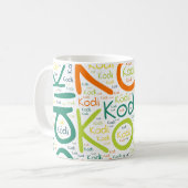Kodi Kaffeetasse (Vorderseite Links)