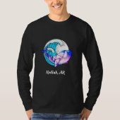 Kodiak Ak Japanisch Paint Geometric Orca Killer Wa T-Shirt (Vorderseite)
