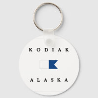 Kodiak Alaska Alpha Dive Flag