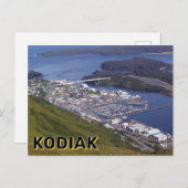 Kodiak, Alaska Postkarte (Vorne/Hinten)