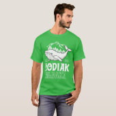 Kodiak Alaska T Shirt Whale Hiking Cruise Family V (Vorne ganz)