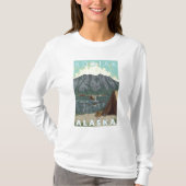 Kodiak, AlaskaBush Flugzeug-Fischen T-Shirt