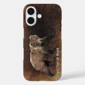 Kodiak-Bär auf Kariou-Fur Case-Mate iPhone Hülle (Rückseite)