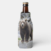 Kodiak Bär Flaschenkühler (Flaschenvorderseite)