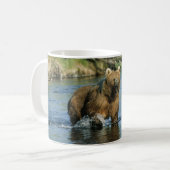 Kodiak-Bär Kaffeetasse (Vorderseite Links)