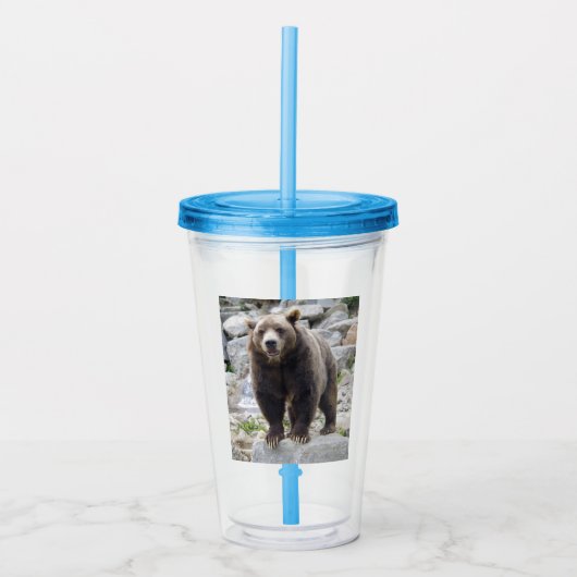 Kodiak Bear Acryltrinkbecher (Vorderseite)