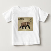 Kodiak Bear Baby T-shirt (Vorderseite)