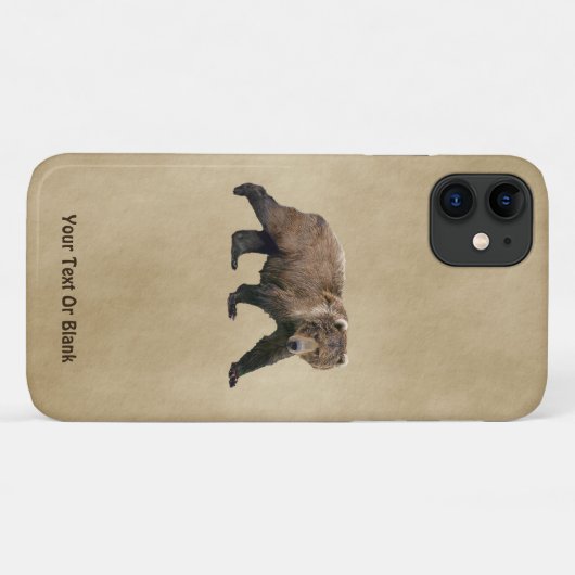 Kodiak Bear Case-Mate iPhone Hülle (Rückseite (Horizontal))