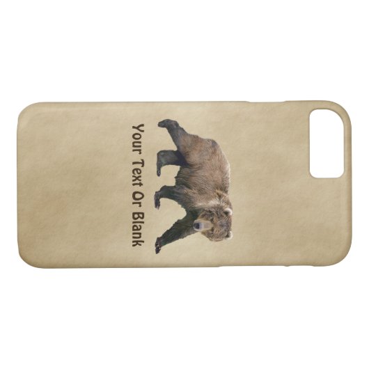 Kodiak Bear Case-Mate iPhone Hülle (Rückseite (Horizontal))