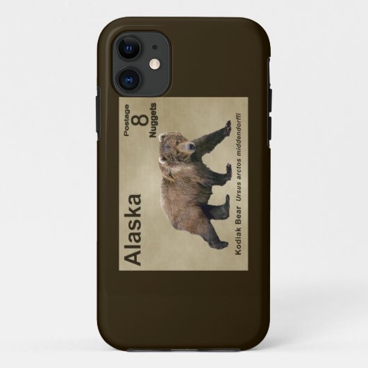 Kodiak Bear Case-Mate iPhone Hülle (Rückseite)