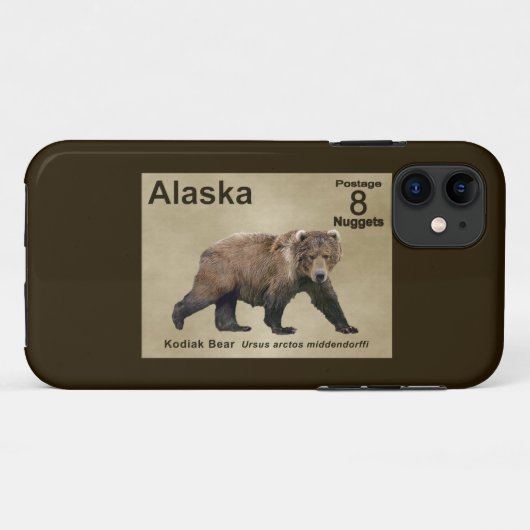 Kodiak Bear Case-Mate iPhone Hülle (Rückseite (Horizontal))