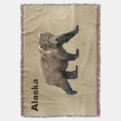 Kodiak Bear Decke (Vorderseite Vertikal)