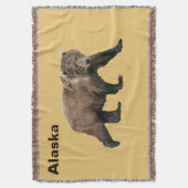 Kodiak Bear Decke (Vorderseite Vertikal)