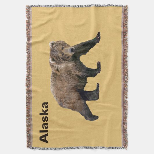 Kodiak Bear Decke (Vorderseite Vertikal)