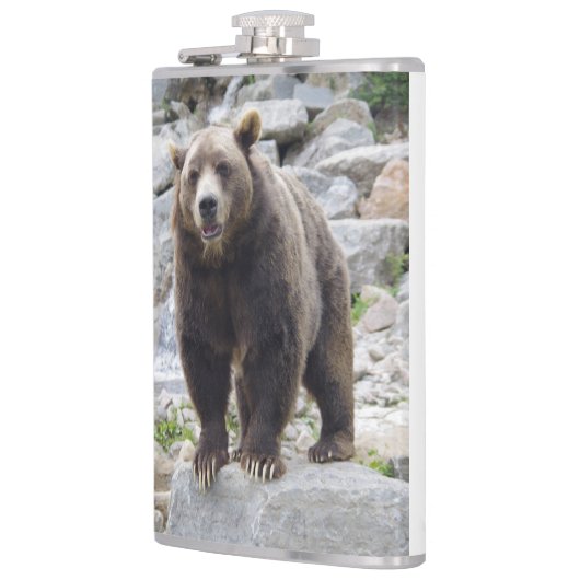 Kodiak Bear Flachmann (Links)