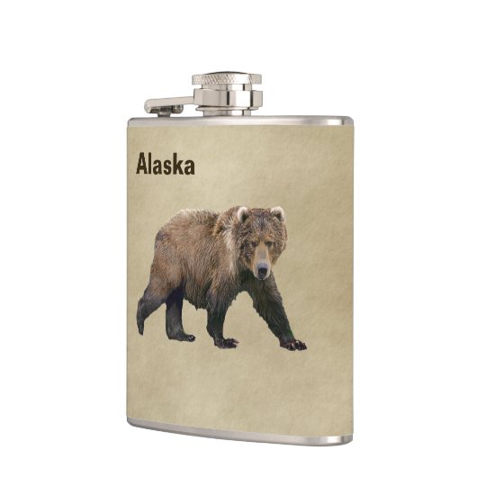 Kodiak Bear Flachmann (Links)