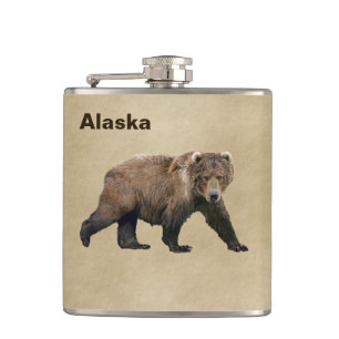 Kodiak Bear Flachmann