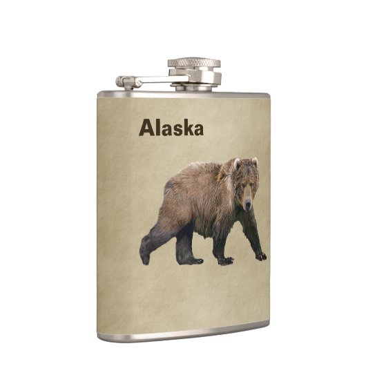 Kodiak Bear Flachmann (Rechts)