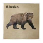 Kodiak Bear Fliese (Vorderseite)