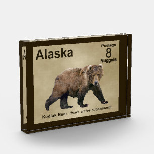 Kodiak Bear Fotoblock