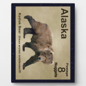 Kodiak Bear Fotoplatte (Vorderseite)