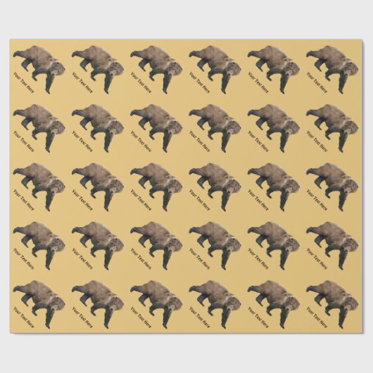 Kodiak Bear Geschenkpapier (Flach)