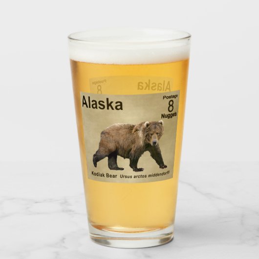 Kodiak Bear Glas (Vorne (Gefüllt))