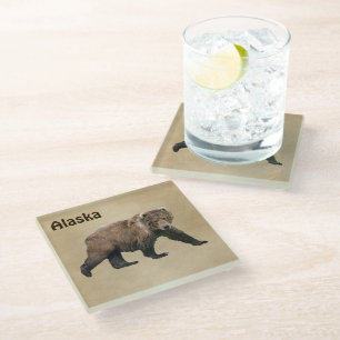 Kodiak Bear Glasuntersetzer