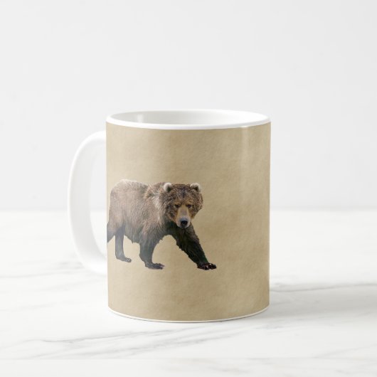 Kodiak Bear Kaffeetasse (Vorderseite Links)