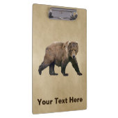 Kodiak Bear Klemmbrett (Rechts)