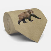 Kodiak Bear Krawatte (Gerollt)