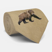 Kodiak Bear Krawatte (Gerollt)