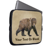 Kodiak Bear Laptopschutzhülle (Vorne Rechts)
