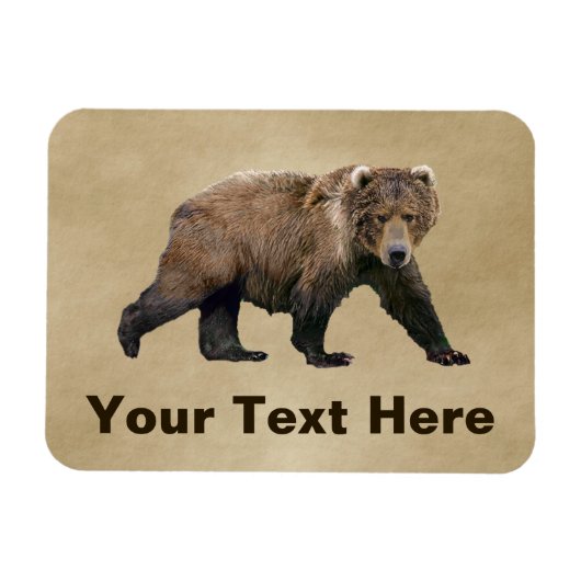 Kodiak Bear Magnet (Horizontal)