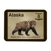 Kodiak Bear Magnet (Horizontal)