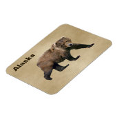 Kodiak Bear Magnet (Linke Seite)