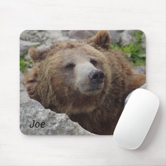 Kodiak Bear Mousepad (Mit Mouse)