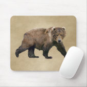 Kodiak Bear Mousepad (Mit Mouse)