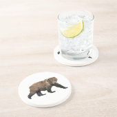 Kodiak Bear Sandstein Untersetzer (Seite)