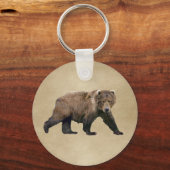 Kodiak Bear Schlüsselanhänger (Vorderseite)