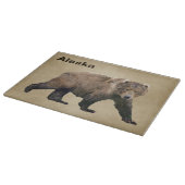 Kodiak Bear Schneidebrett (Ecke)