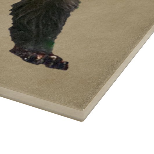 Kodiak Bear Schneidebrett (Ecke)