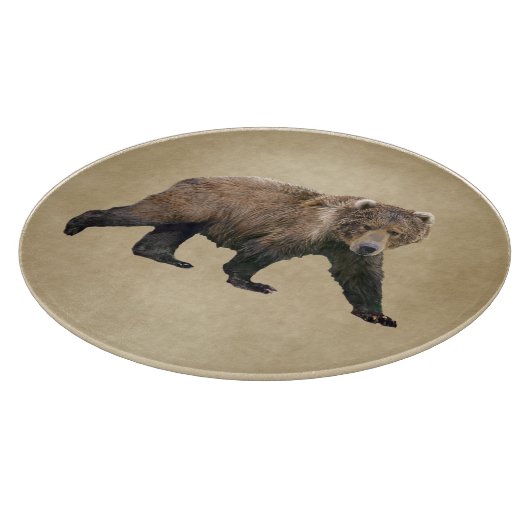 Kodiak Bear Schneidebrett (Ecke)