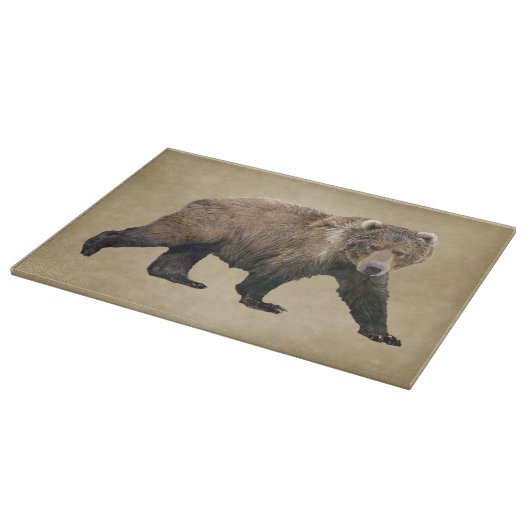 Kodiak Bear Schneidebrett (Ecke)