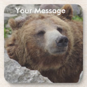 Kodiak Bear Untersetzer (Vorderseite)