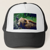 Kodiak-Braunbär Truckerkappe (Vorderseite)