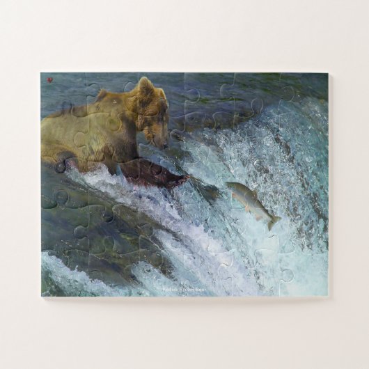 Kodiak Brown Bear Puzzle (Horizontal)