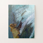 Kodiak Brown Bear Puzzle (Vertikal)