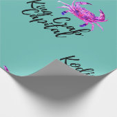 Kodiak Crab Hauptstadt Geschenkpapier (Ecke)